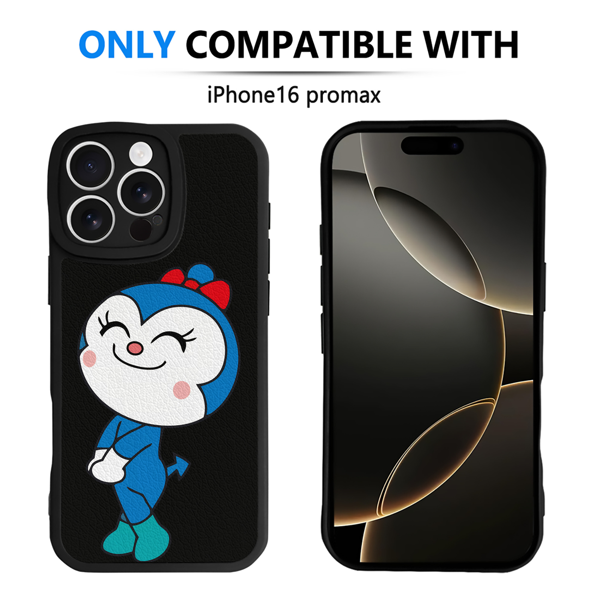 （画像用） アンパンマン Anpanman 【iPhone 16シリーズ対応】シリコンスマホケース（レザー調） 材質：シリコン